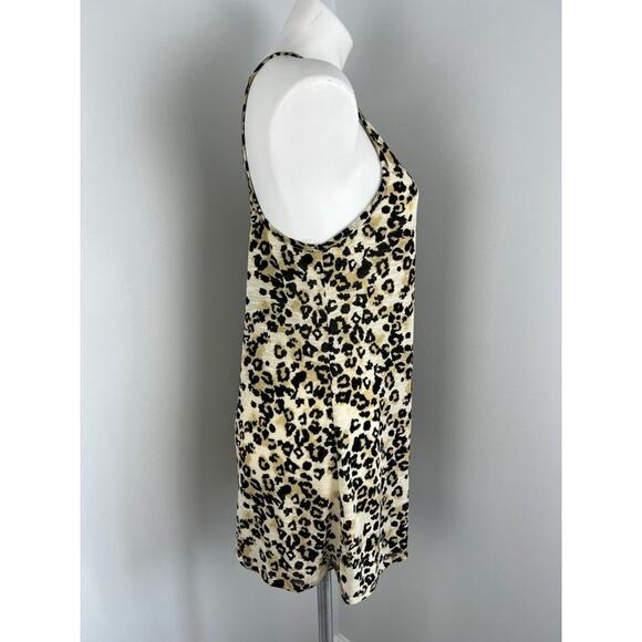 Miken Swim Animal Print Beach Cover Up Dress Small - Picture 2 of 4